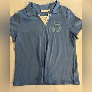 NWT Breckenridge size xl blue shirt